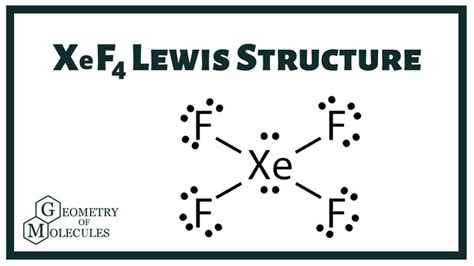 How to Draw the Lewis Structure for XeF4 .
